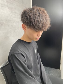 ネクスト 静岡店(NEXT) MEN'S HAIR カルマパーマ ダークアッシュ ニュアンスパーマ