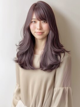 アルトリスト(Altruist Aging×HAIR&SPA) ★ダークアッシュ大人ガーリーボブ着物ミディアムレイヤーカット