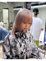 ヲタク(wotaku.)&nbsp;ミルクティーカラーベージュハイトーンダブルカラーケアブリーチ