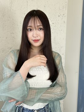 フォルテ 中田店 ツヤ髪ストレートスタイル