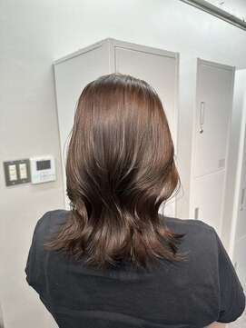 ヴェルダ 池袋店(verda) ブリーチなしダブルカラー モカブラウン