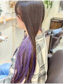 インナーカラー×ブルーバイオレット