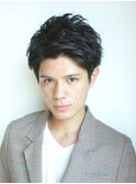 大人の色気漂う黒髪スタイル