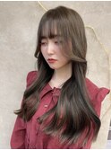 春おすすめ透明感カラー