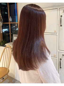 プフ 伏見(puf) [puf 伏見/丸の内/栄/名古屋]ピンクレッドカラー★浅田