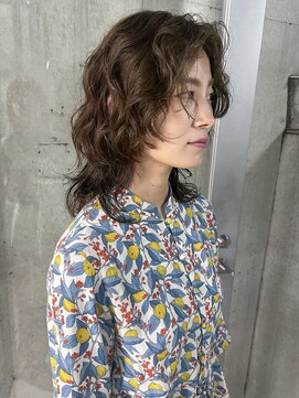 ダンボ(DUMBO) 【sayaca】ウルフパーマ/ニュアンスパーマ/ウルフカット