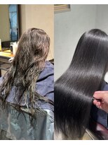 アイノア シノン 神保町(AInoa sinon)&nbsp;髪質改善縮毛矯正で毎日が楽になる艶髪へ…