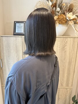 ミリィ 四日市(mily) 縮毛矯正&オリーブグレージュ