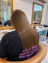 ロンドアベニール 北千住(Lond avenir)&nbsp;暗めカラー/ボブ顔周り/前髪/レイヤー/髪質改善/縮毛矯正/北千住