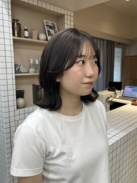 ケシキ 表参道 原宿(kesiki.) 結べるボブ/くびれヘア/くびれボブ/ボブレイヤー/顔周りカット