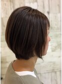 前下がりショートボブ