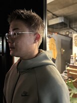 カムレイドフォーライフ(COMRADE 4 LIFE)&nbsp;ザクザクショート　ハイトーンショート　担当 松尾竜平