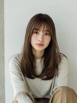 ケシキ 表参道 原宿(kesiki.)&nbsp;バタフライカット/レイヤーカット/シースルー/2wayバング