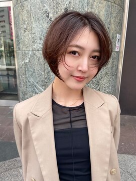 ユーカナヤマ(u Kanayama) レイヤーショート/ショートボブ/まるみショート/20代/30代/40代