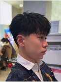 フリンジカット/メンズショート/刈り上げショート