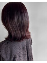 ヘアーメイク ラグズ(Hair Make Luxtz) くびれボブ/春カラー/ピンクカラーイメチェン