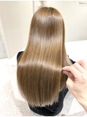 12トーン透明感スモーキーベージュ×髪質改善 #037