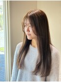 透明感ベージュカラー