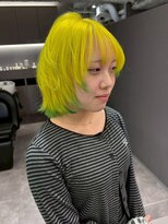 ロテサカエ(Lote.Sakae)&nbsp;着物ヘア/大人ガーリー/ダークアッシュ/似合わせカット/名古屋