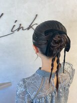 リンク(Link)&nbsp;カチモリアレンジ/ヘアアレンジ/結婚式アレンジ