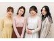カコン(KAKONN)の写真/《女性スタッフのみ・経験10年以上》20~40代の幅広いスタッフが、あなたの髪に寄り添います