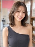 【41.ワンカールで即・韓国風♪レイヤーカット】