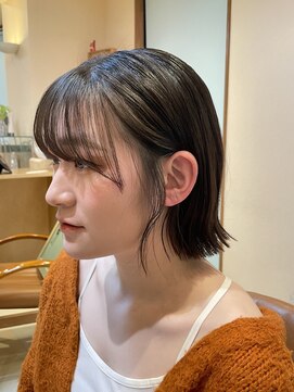 エイト ヘアサロン 渋谷本店(EIGHT) アイロン楽！ドライヤー楽！切りっぱなしボブ！