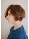 外ハネボブショート♪ 鶴川 美容室 ウイングス