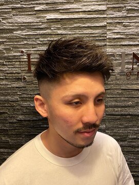 プレミアムバーバー 赤坂店(PREMIUM BARBER produce by HIRO GINZA) フェードジェットモヒカン
