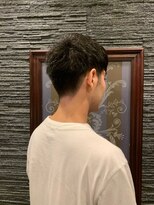 プレミアムバーバー 目黒店(PREMIUM BARBER produce by HIRO GINZA) ツーブロックマッシュ