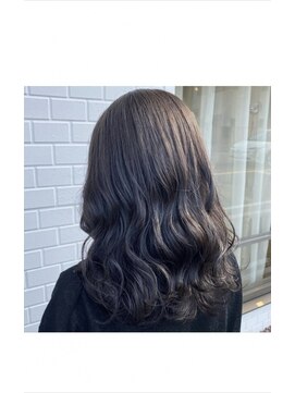 ドット ヘアー(dot.hair) アッシュグレーミディアム