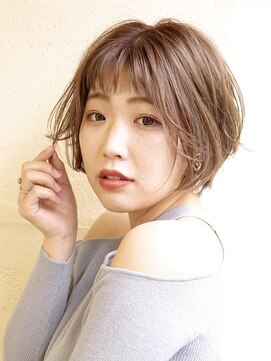 アンビエンス(ambience) やわらかい前下がりショートボブ　【渡邉　佑樹/妙典/行徳】