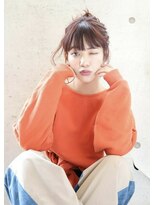 ヘアアンドメイク シークネクスト(HAIR&MAKE SeeK NEXT)&nbsp;【SeeK NEXT島貫】ゆるルーズ×お団子アレンジ