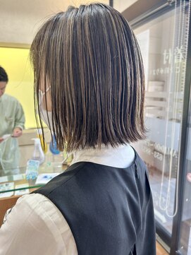 クール ヘアー ギャラリー 神明町店(COOL Hair gallery) マンネリしないミニボブ