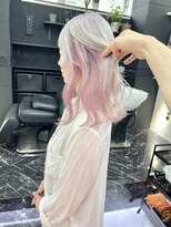 チュダック(ChuDuck)&nbsp;【◎甘くてカワイイ◎】愛され《ホワイト×ピンク》ケアブリーチ