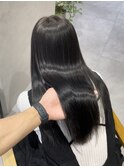 premium髪質改善ストレートシルク髪