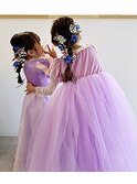 プリンセスヘアセット