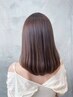 カット+グロスルージュカラー+濃密☆次世代毛髪補修トリートメント￥9800