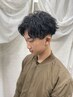 【堀指名クーポン】メンズカット＋パーマ￥8900