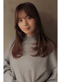 全世代におすすめ◎ワンカールレイヤーロング