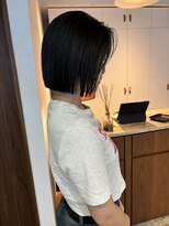 ベンティ(venti) 【VENTI 子安】ナチュラル縮毛矯正×切りっぱなしボブ