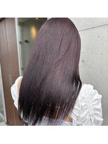 アチーブリス(achieve Liss)&nbsp;ワインレッドボルドーカラー大人可愛い愛されストレートロング