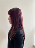 ワンブリーチ×ボルドーカラー♪
