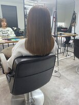 エミタス 宮街道(Emitas.) 【和歌山美容室】ダブルカラー×ミルクティーベージュ