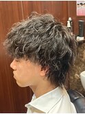 縦落ちスパイラルパーマ