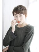 夏美髪質改善アプリコットオレンジハイライトカラーくびれヘア72