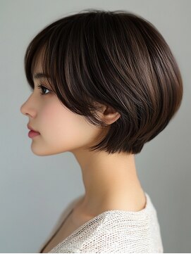 ロディーナ 大口 新子安(rodina) 【水素ケアカラー】白髪ぼかしハイライトベージュ