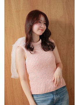 ヴィオドラジェ(vieo dragee) 30代/40代/韓国風レイヤー/レイヤーパーマ/ミディアムパーマ