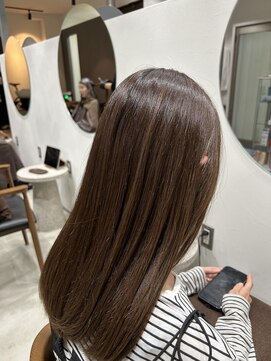 グラフ 立川(Graph.) ブリーチなしダブルカラー Aujua髪質改善トリートメント