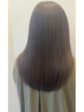 アルファ(Hair Salon alpha) 【大人可愛い×艶感】オリーブベージュ×メテオトリートメント